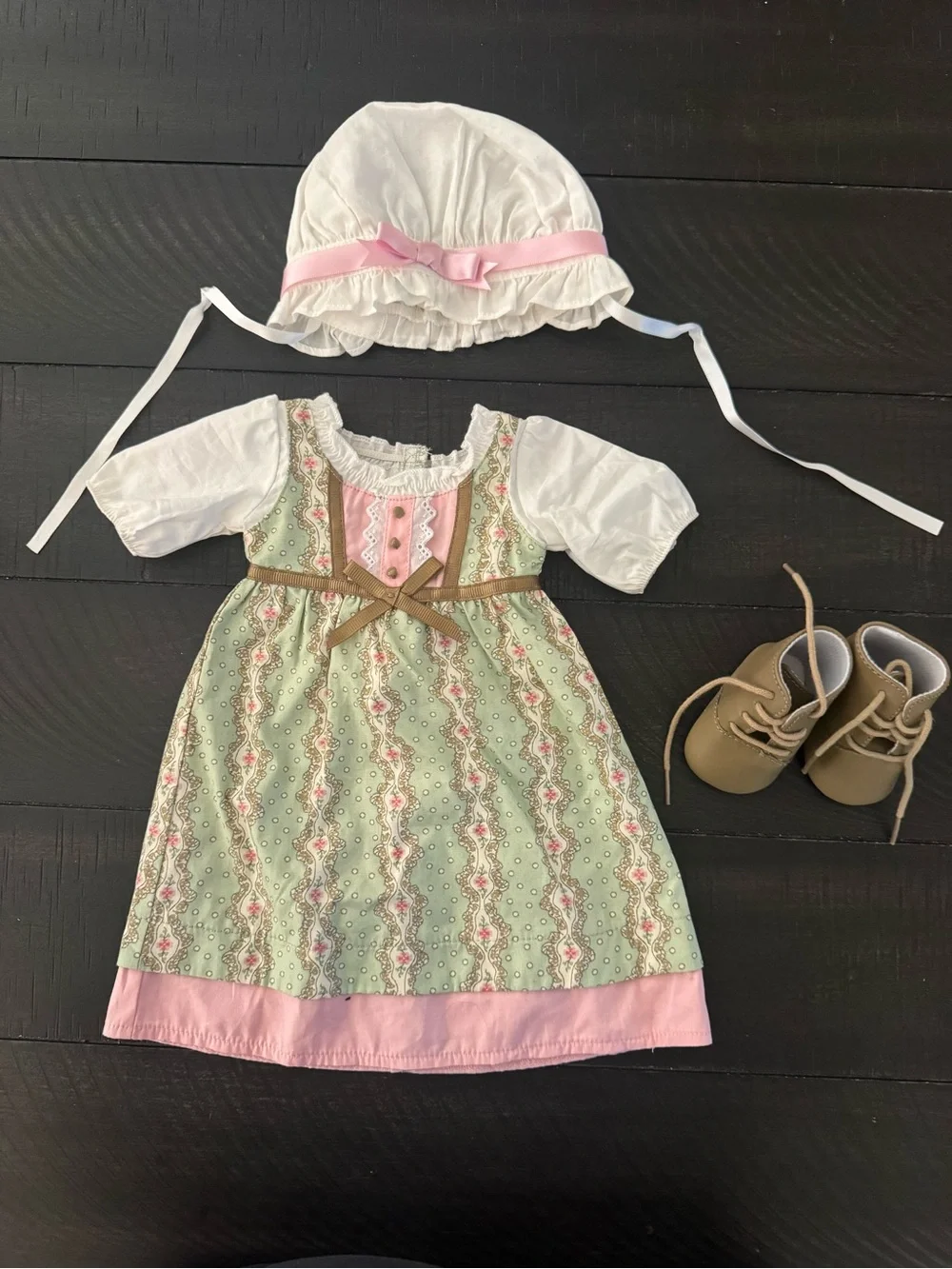American Girl Caroline Abbott work outfit
